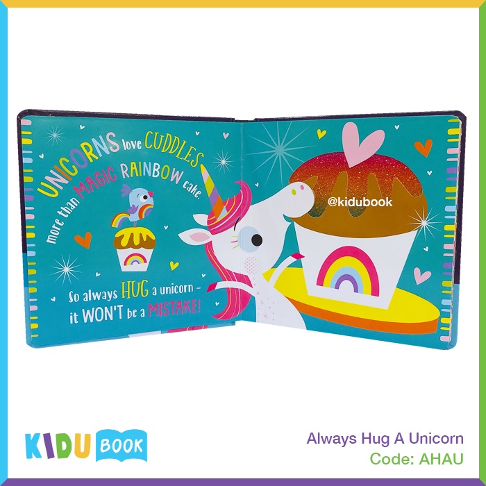 Buku Cerita Bayi dan Anak Always Hug A Unicorn Kidu Baby