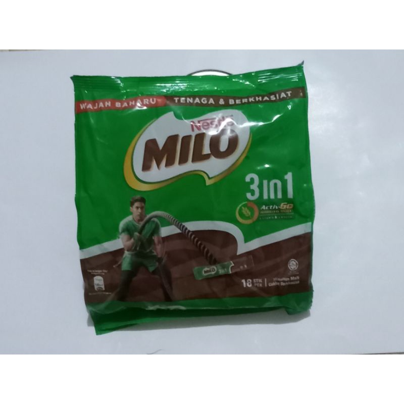 

NESTLE MILO produk Malyasia isi 18 stick