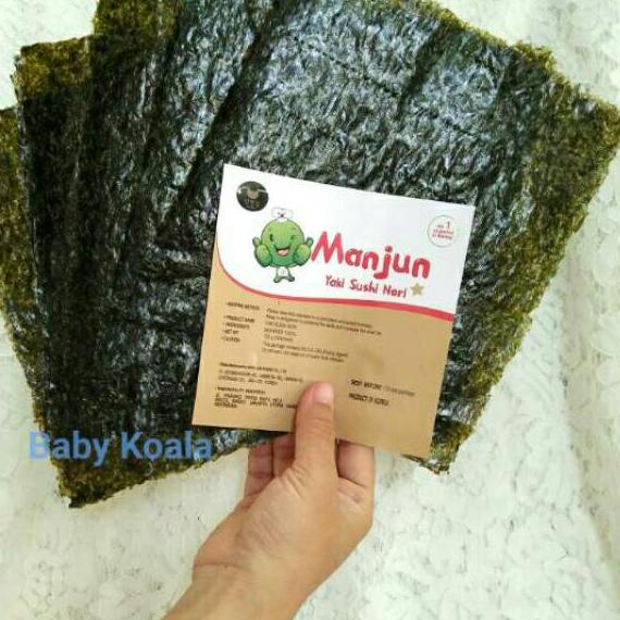 

Ready Stok MANJUN Nori Sushi 5 & 10 Lembar Halal │ Yakinori Import Kimbab/ Gimbab │ Lembar Rumput La