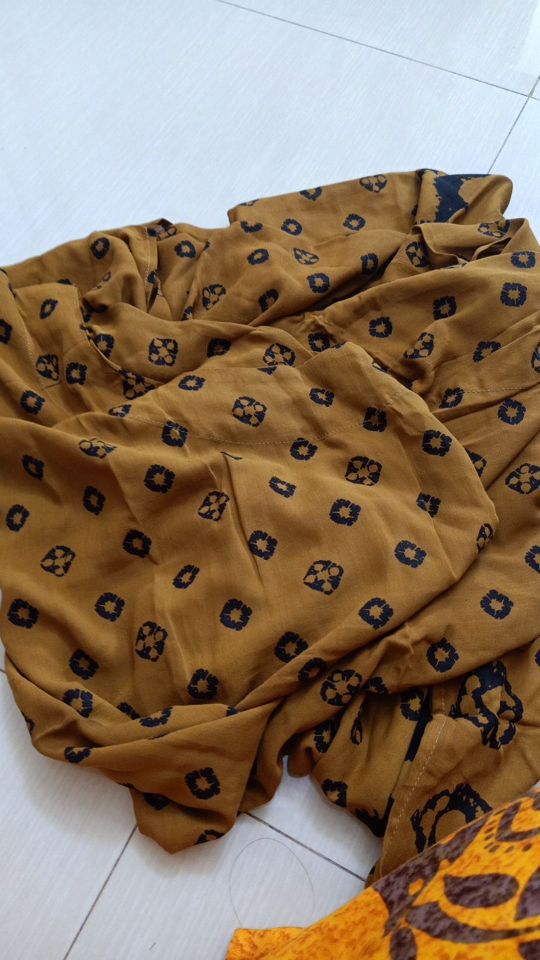 Simifashion Kaftan Batik Bahan Paris Motif Batik Solo Asli Premium Fit Jumbo