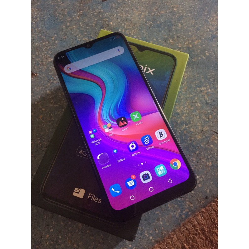 infinix hot 8 4/64gb bekas/second