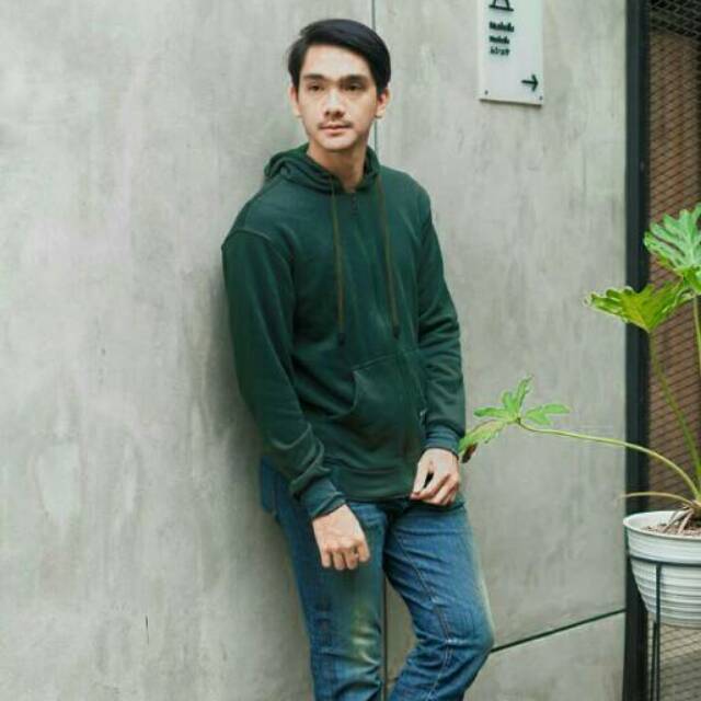 [BISA COD] Jaket Hoodie Zipper Polos / jaket resleting / hoodie polos / hoodie