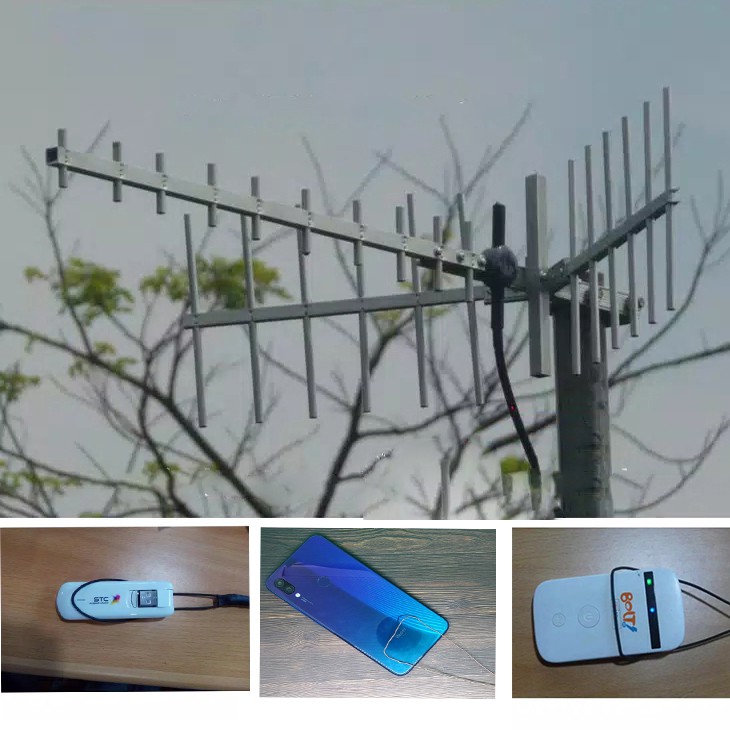 antena modem/HP/MIFI kabel 15 m/antena sinyal 4g3g/antena hp yagi 12 el induksi universal