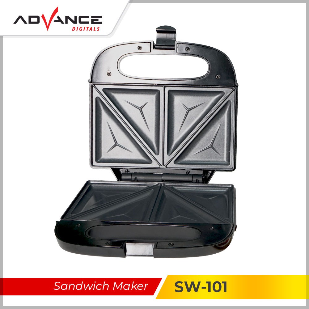 ADVANCE Mesin Sandwich Waffle Maker Pemanggang Roti Waffle 2 Lapis SW-101/SW-206/WF-101/WF-206