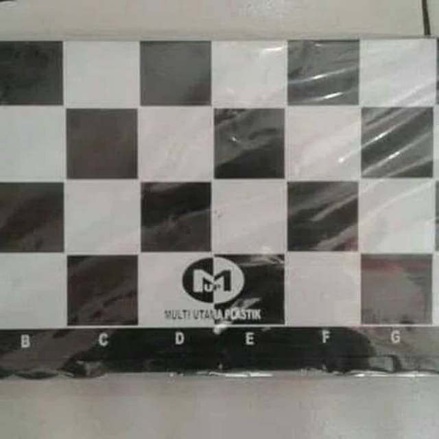 PAPAN CATUR-CATUR PLASTIK- UKURAN M-MAINAN KETANGKASAN-CATUR PLASTIK