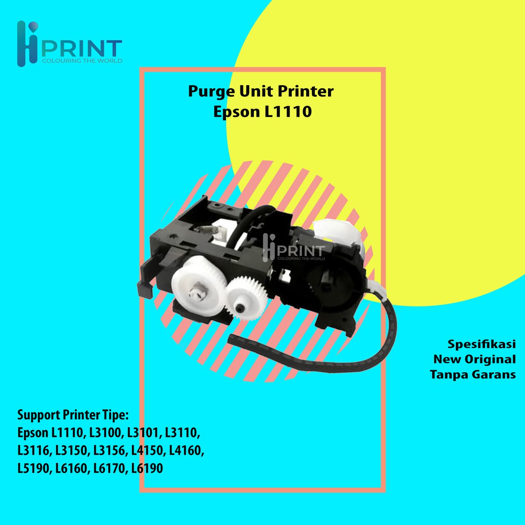 Jual Purge Unit Epson Ecotank L1110 L3110 L3150 L4150 L4160 Pompa Pembuangan Printer L1110 Pump 6105