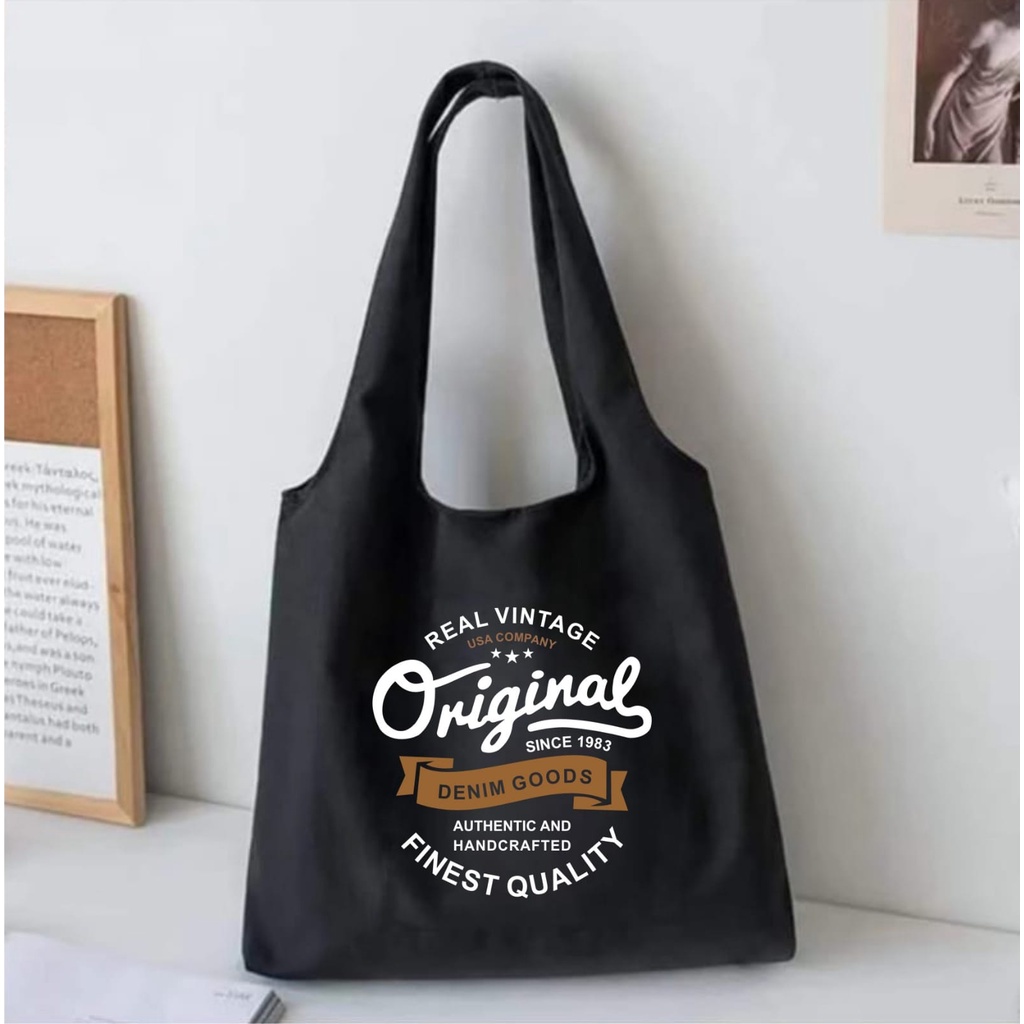 ( PEREKAT)TOTEBAG  AESTHETIC..TOTEBAG VINTAGE terbaru ( Toko Uci )
