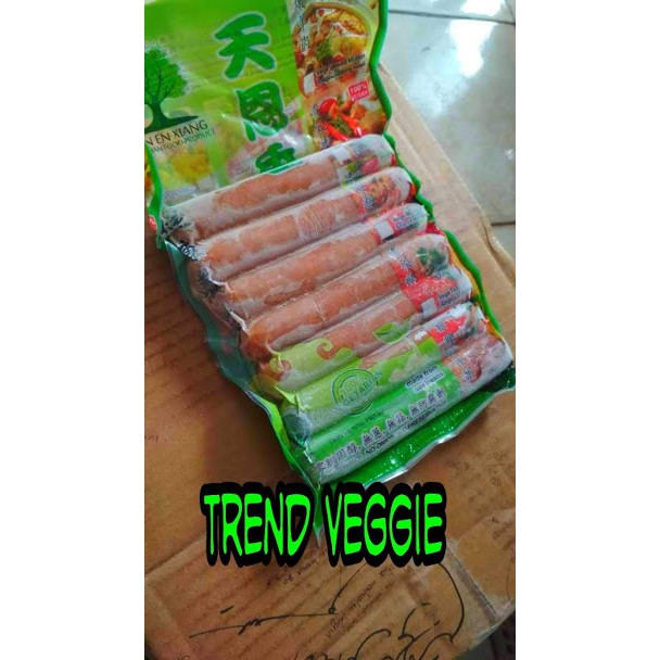

Tian En Xiang Sosis Panjang 450 gr/ Vegetarian Long Sausage