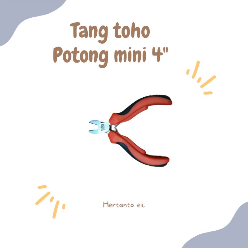 TANG POTONG|| TANG TOHO POTONG MINI 4"
