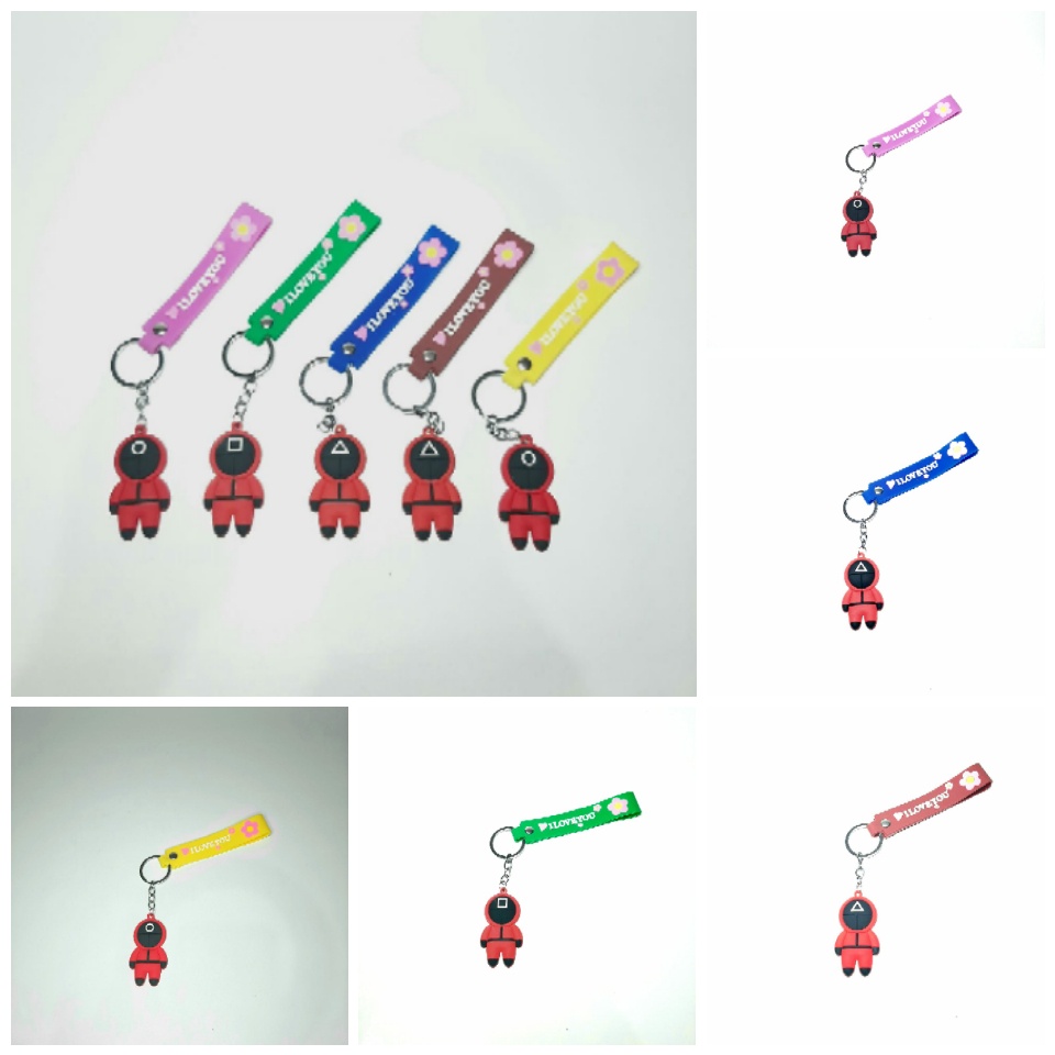 Gantungan Kunci Squid Game Key Chain Squid Game - SATPAMARCLYLIC