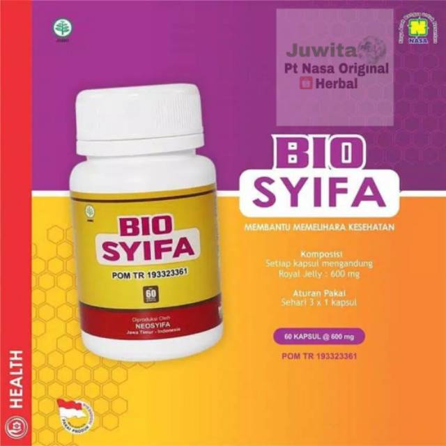 BIO SYIFA ROYAL JELLY GAMAT /Original Nasa