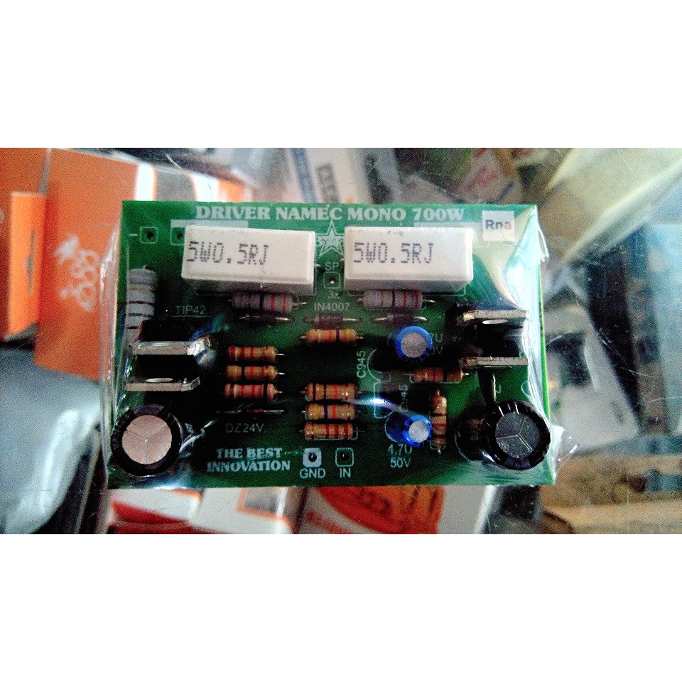 POWER KIT Amplifier SUPER DRIVER OMEGA NAMEC 700W MAMPU ANGKAT 15 INCH