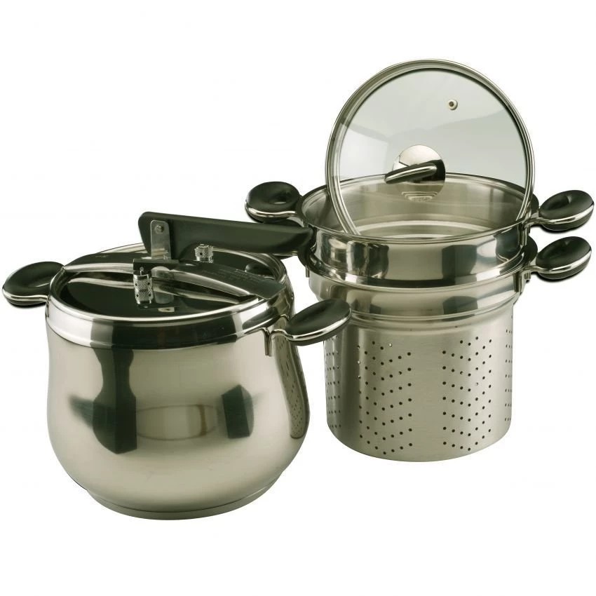 Oxone OX-1060F Panci Presto Stainless Steel 5in1