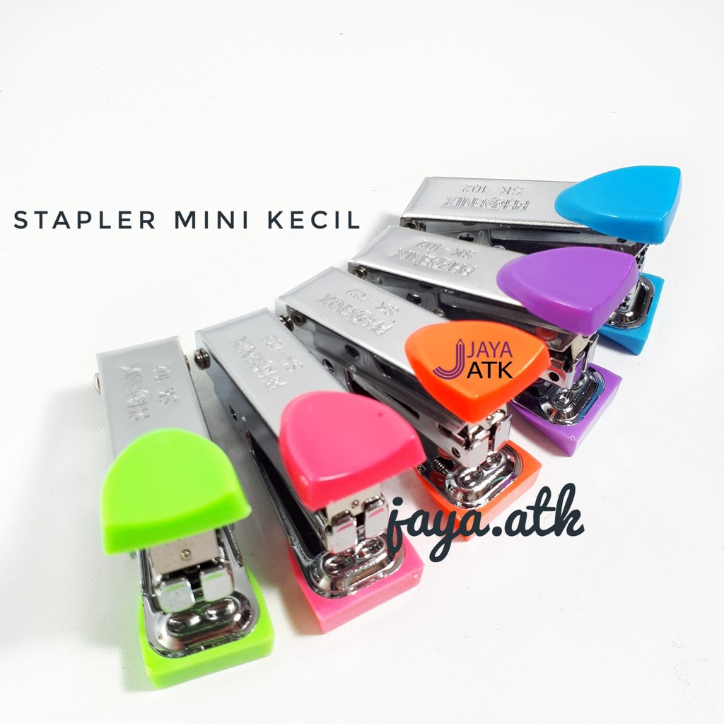 MINI STAPLES STAPLES KECIL POCKET MINI STAPLES MINI WARNA STAPLER MINI HEKTER KECIL STAPLES KERTAS