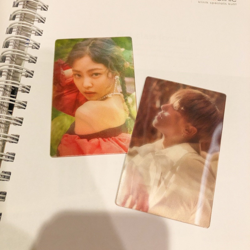 Jennie Blackpink & Mino Winner - SOLO & XX Ktown Photocard Benefit