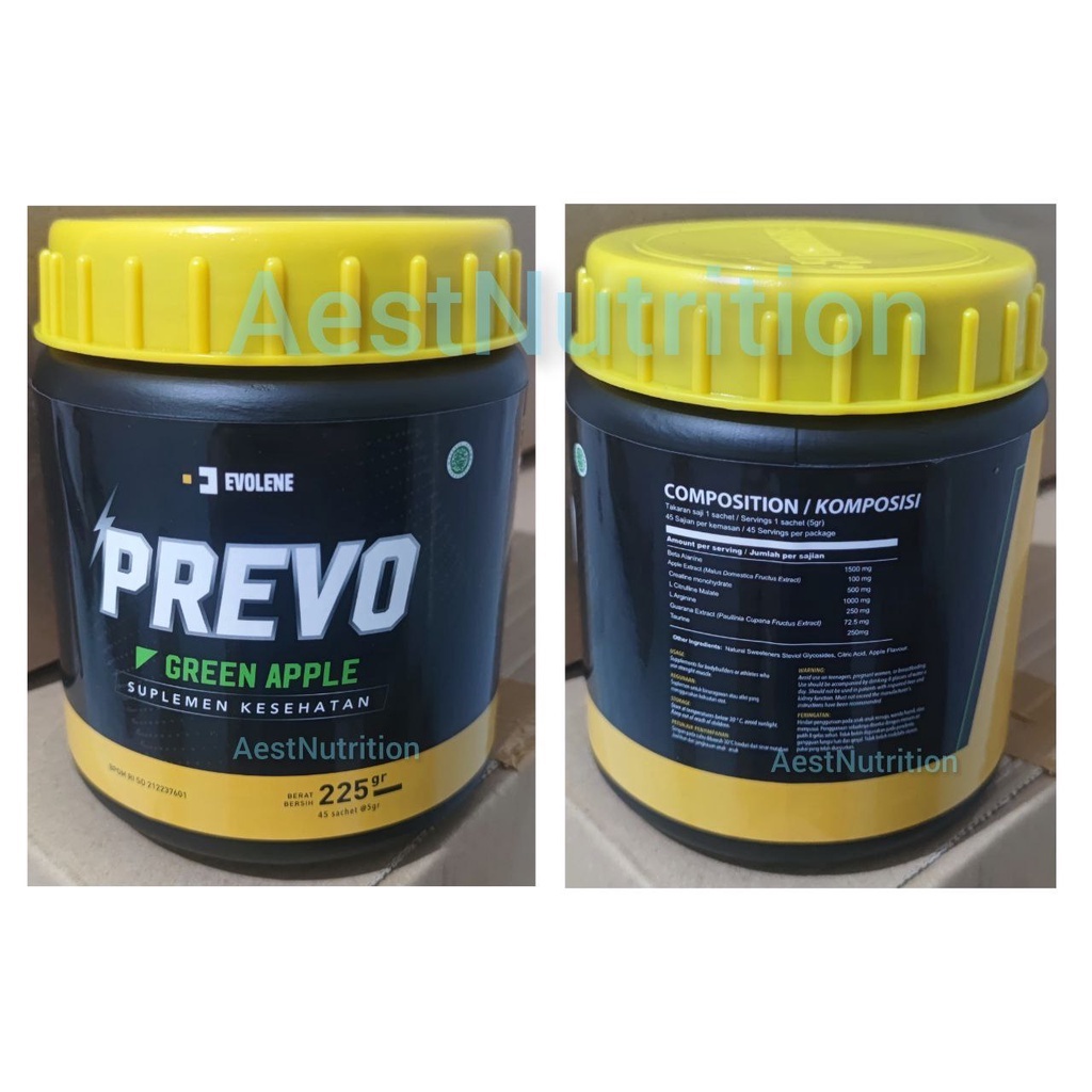 Evolene Prevo Pre Workout Sachet PWO