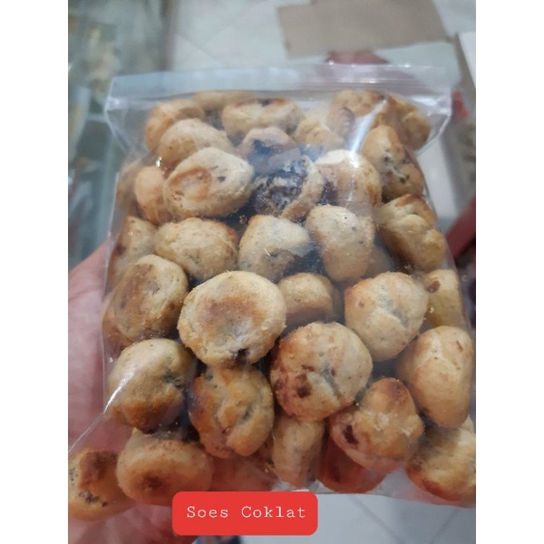 

Soes Coklat Bulat