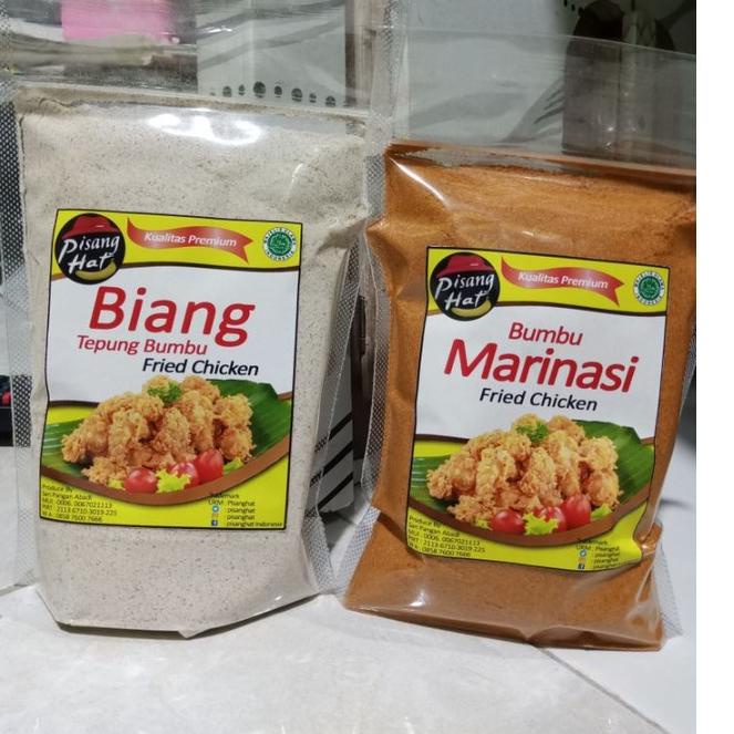 

Paling Popular Diskon paket biang tepung dan bumbu marinasi ayam goreng fried chicken 500g ✺ ✡