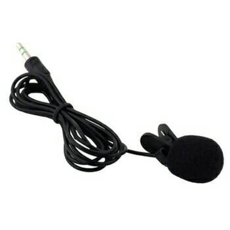 MIC CLIP ON KLIP WARNA WARNI Microphone MINI jack 3.5mm PC Notebook LAPTOP HP SMULE