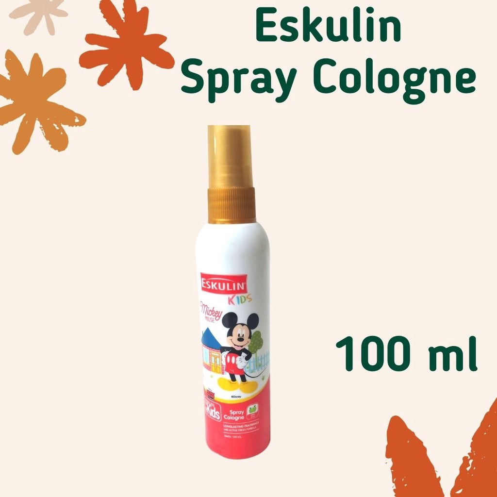 Parfum Anak Mickey Minnie ESKULIN KIDS Spray Cologne 100 ML Kartun 100ml Minyak Wangi