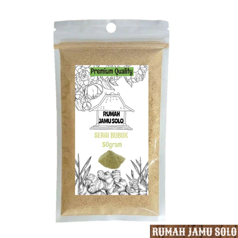 

Sereh Bubuk 50 gram serai bubuk