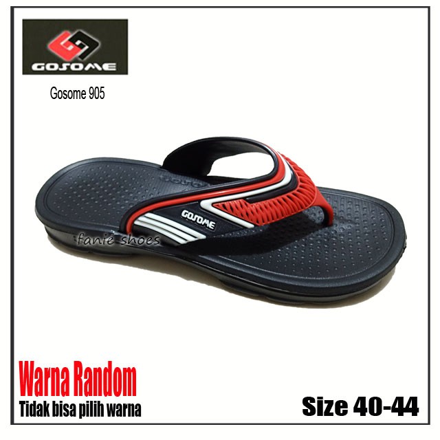 Gosome 905 40-44 Jumbo Sandal Jepit Karet Pria Sehari-hari / Sandal Jepit Laki / Sandal Santai Laki