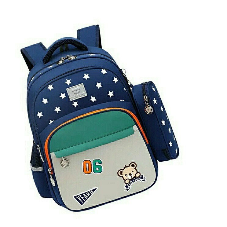 Ransel anak ransel 2in1 anak tas sekolah tas anak perempuan laki laki ransel SUN EIGHT tas anak