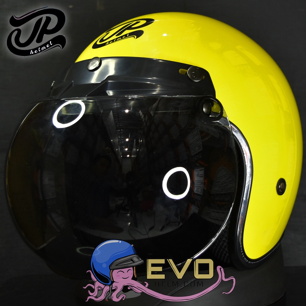 HELM BOGO JPX_JP NEW BIGIE_SOLID - YELLOW LEMON GLOSS/BLACK