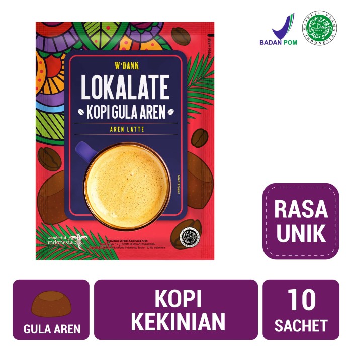 

TERBARU W'Dank Lokalate Kopi Gula Aren (10 Sch)