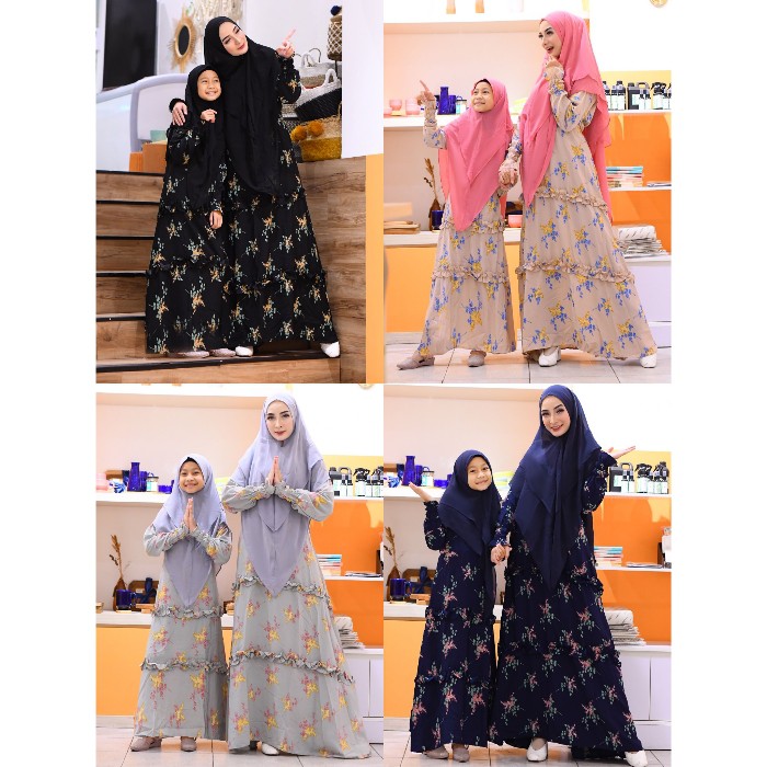 CP IBU ANAK/CP DANITA/COUPLE IBU ANAK/GAMIS COUPLE/GAMIS WANITA/FASHION WANITA/BAJU COUPLE MUSLIM