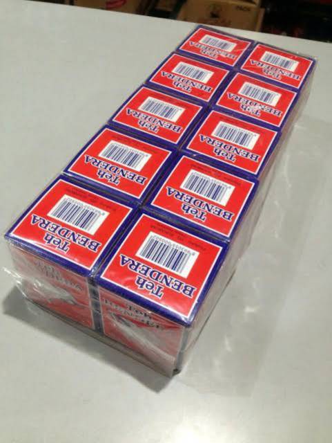 Teh bendera bubuk 50 gr.sepack 10 bks