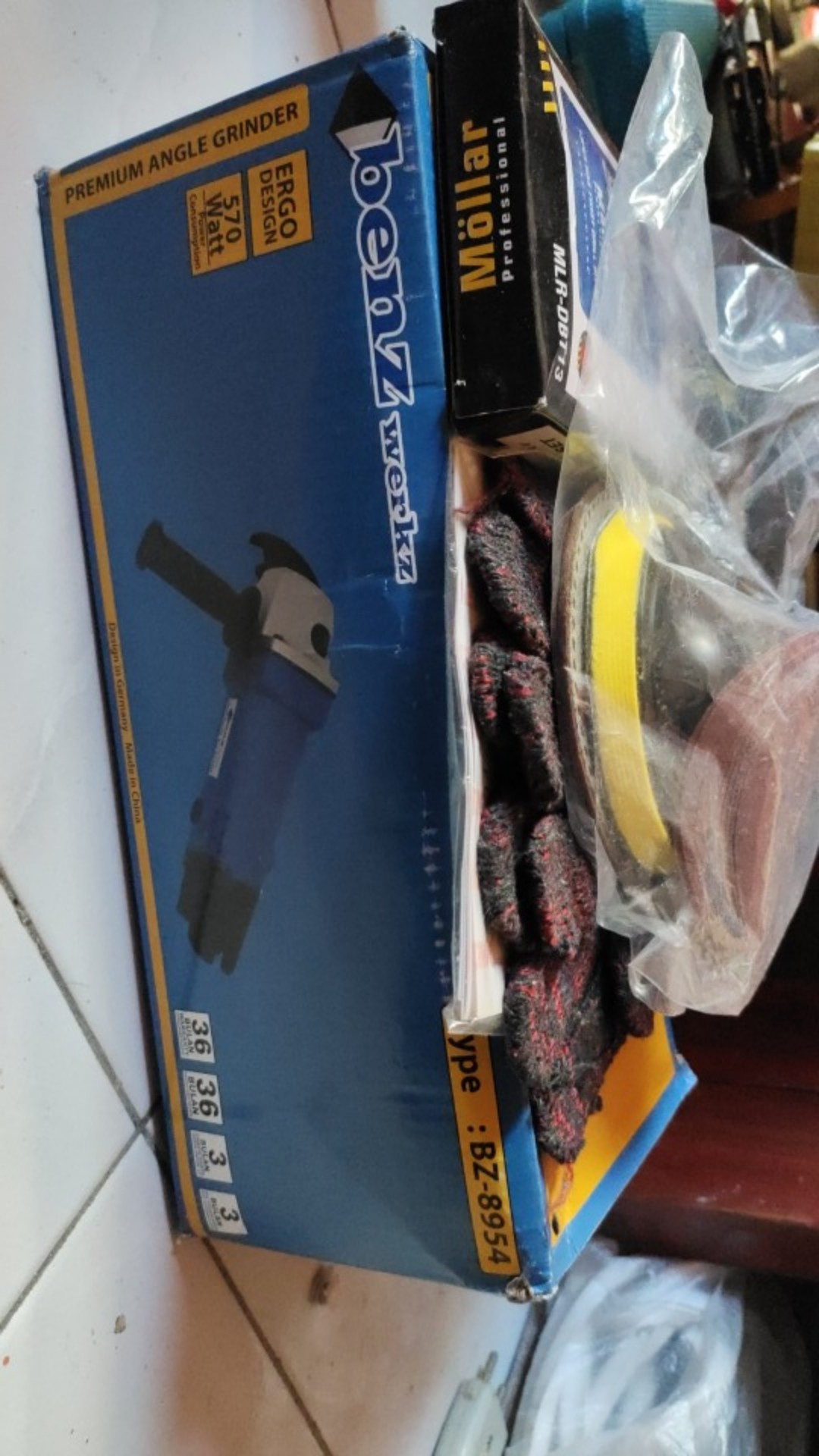 Mesin Gerinda Gurinda Tangan Benz