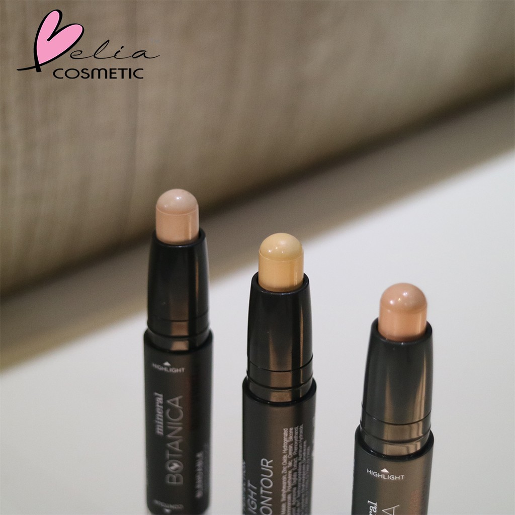 ❤ BELIA ❤ MINERAL BOTANICA Highlight And Contour Stick 2in1 (✔BPOM)