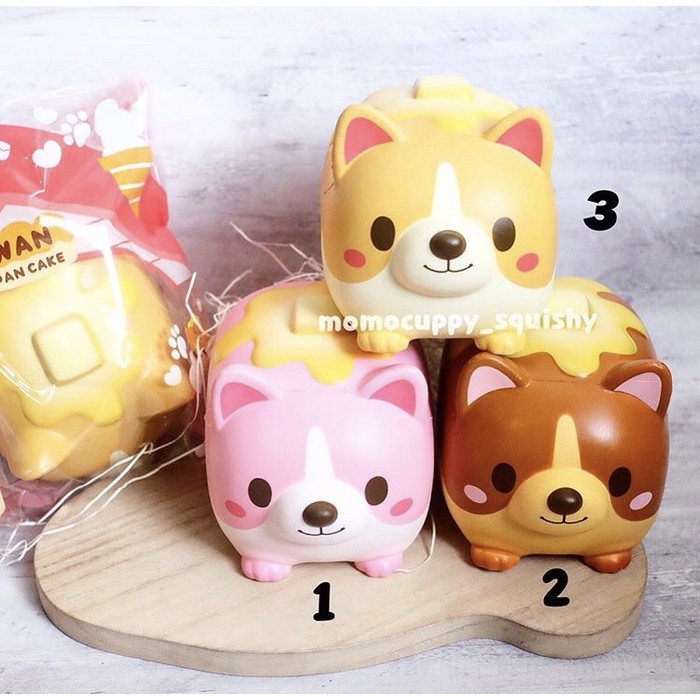 DEFFECT  SQUISHY  LICENSED wan pancake jumbo by ibloom ( 100% ORI JAPAN)