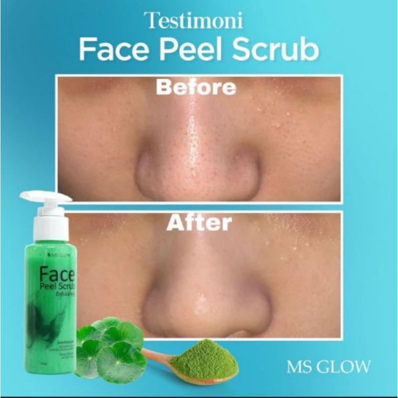 Face Pell Scrub Khusus Wajah MS GLOW