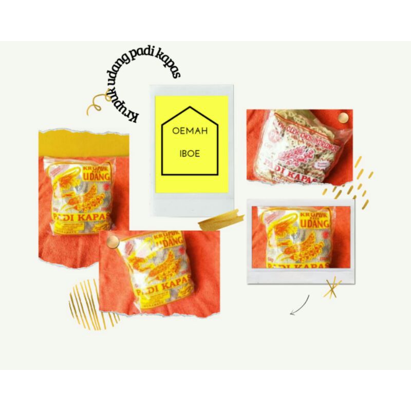 

Krupuk udang padi kapas oleh oleh cirebon
