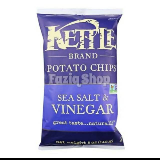 

Kettle Potato Chips Sea Salt Vinegar