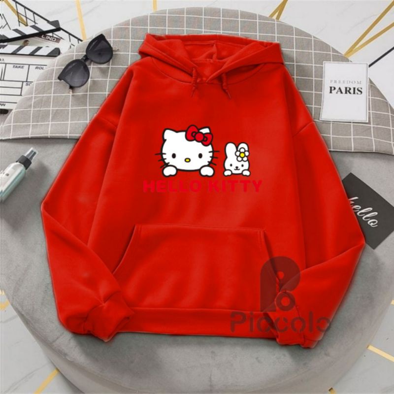 HOODIE/SWEATER ANAK KARAKTER HELLO KITTY UNTUK USIA 4-10 TAHUN Bahan Premium