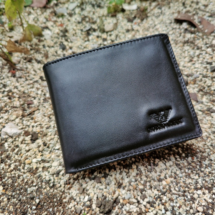 dompet pria standard basic bifold kulit sapi