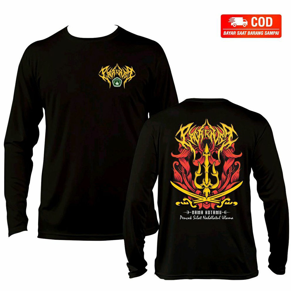 KAOS PANJANG PENCAK SILAT PAGAR NUSA DISTRO - KAOS PENDEK PAGAR NUSA ORIGINAL TERBARU