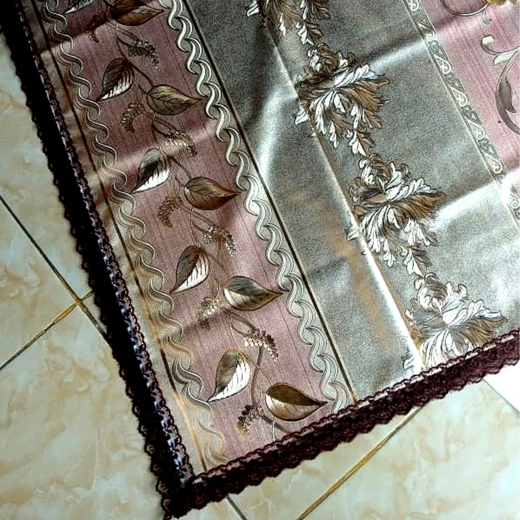 Taplak meja makan, meja tamu jumbo, meja guru anti air eksklusif  / Taplak meja makan anti air 3D