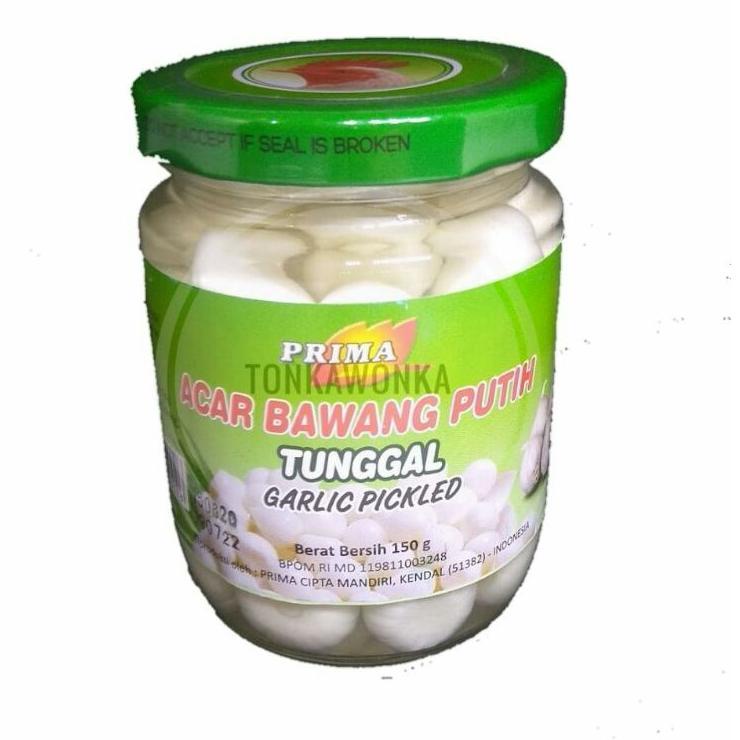 

8ZT0YY Prima Acar Bawang Putih Tunggal Halal Original BPOM 88 ➶ Ready