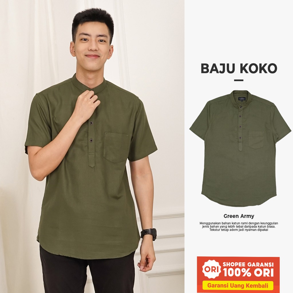 Harga Baju Army Terbaik Atasan Muslim Pria Fashion Muslim Mei 2021 Shopee Indonesia