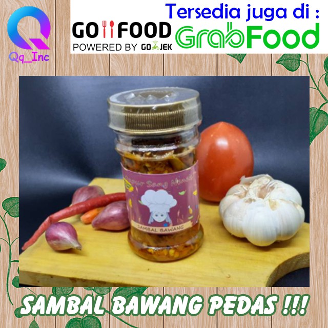 

PEDAS MAKNYUS!!! SAMBAL BAWANG BOTOL 155gr (Dapur Sang Nenek)