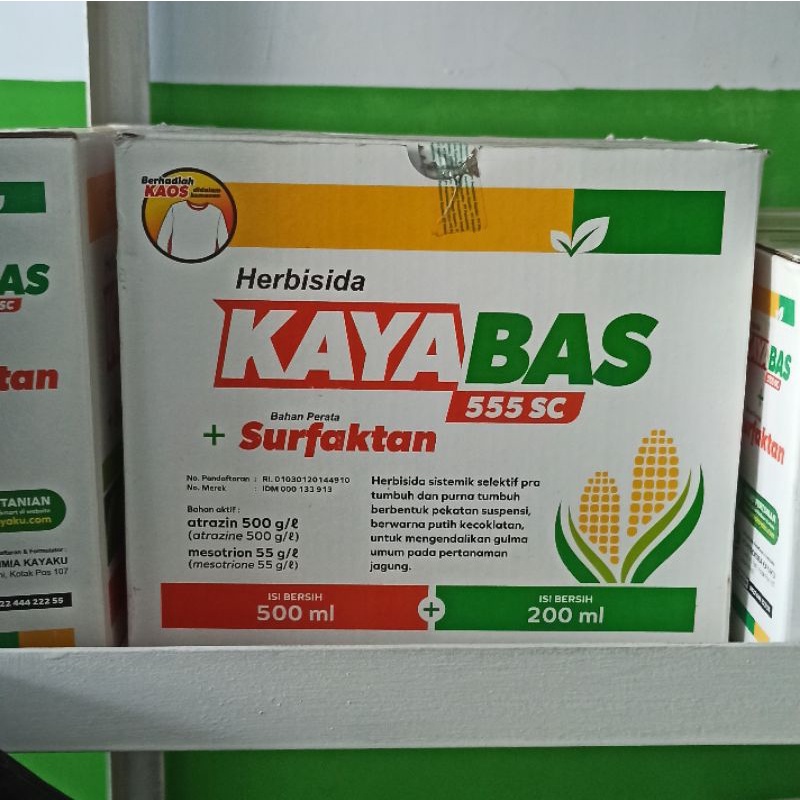 Herbisida obat suket rumput gulma jagung Kayabas kayabas