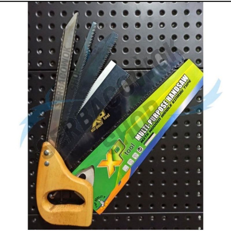 gergaji set 5 in 1 gagang kayu gergaji set 5 rupa multifungsi