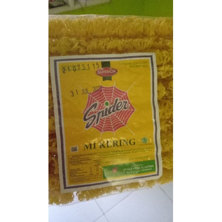 

mie kering spider