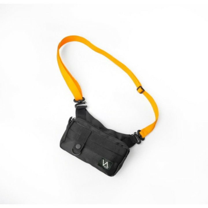 Tas Pria SlingBag Men Korea Selempang Outdoor Cowok / Tas Casual Kerja Kekinian  A4