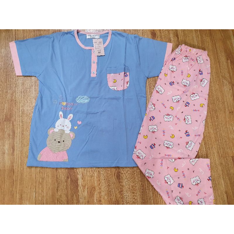 Babydoll Anne Claire Piyama kaos cp merk Anne claire ekslusive All Size baju tidur anne claire celan