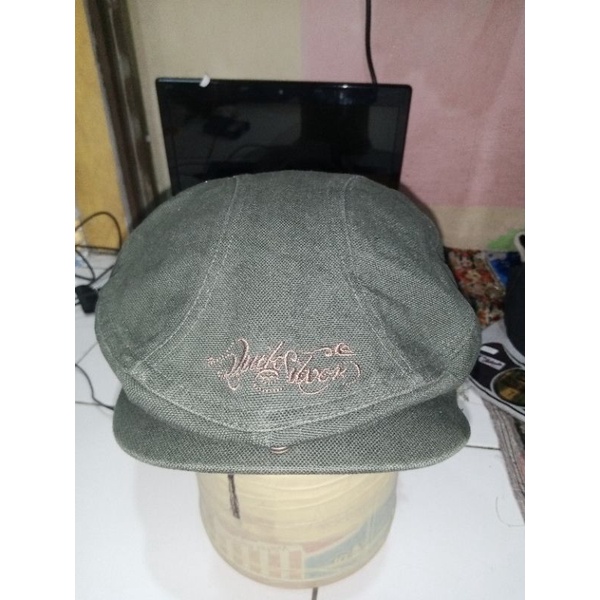 topi newsboy cap quick silver second